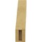 Ekena Millwork 3-inch W x 10-inch D x 14-inch H Valencia Rough Cedar Woodgrain TimberThane Knee Brace, Primed BRCUR03X10X14VALRCPR - alternate 3